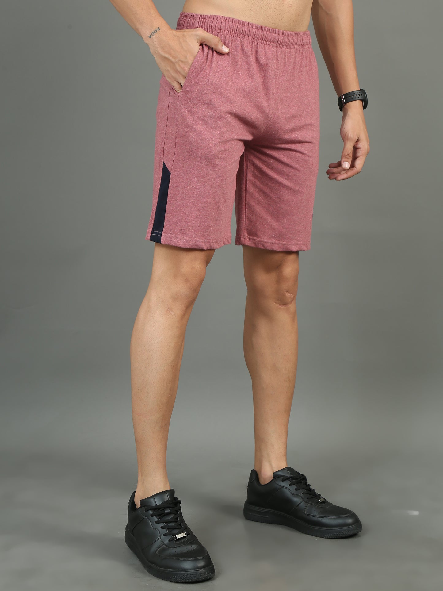 Mens Premium Heather Red melange Shorts TK724