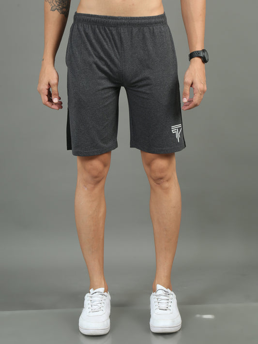 Mens Premium Heather Charcoal Shorts TK724