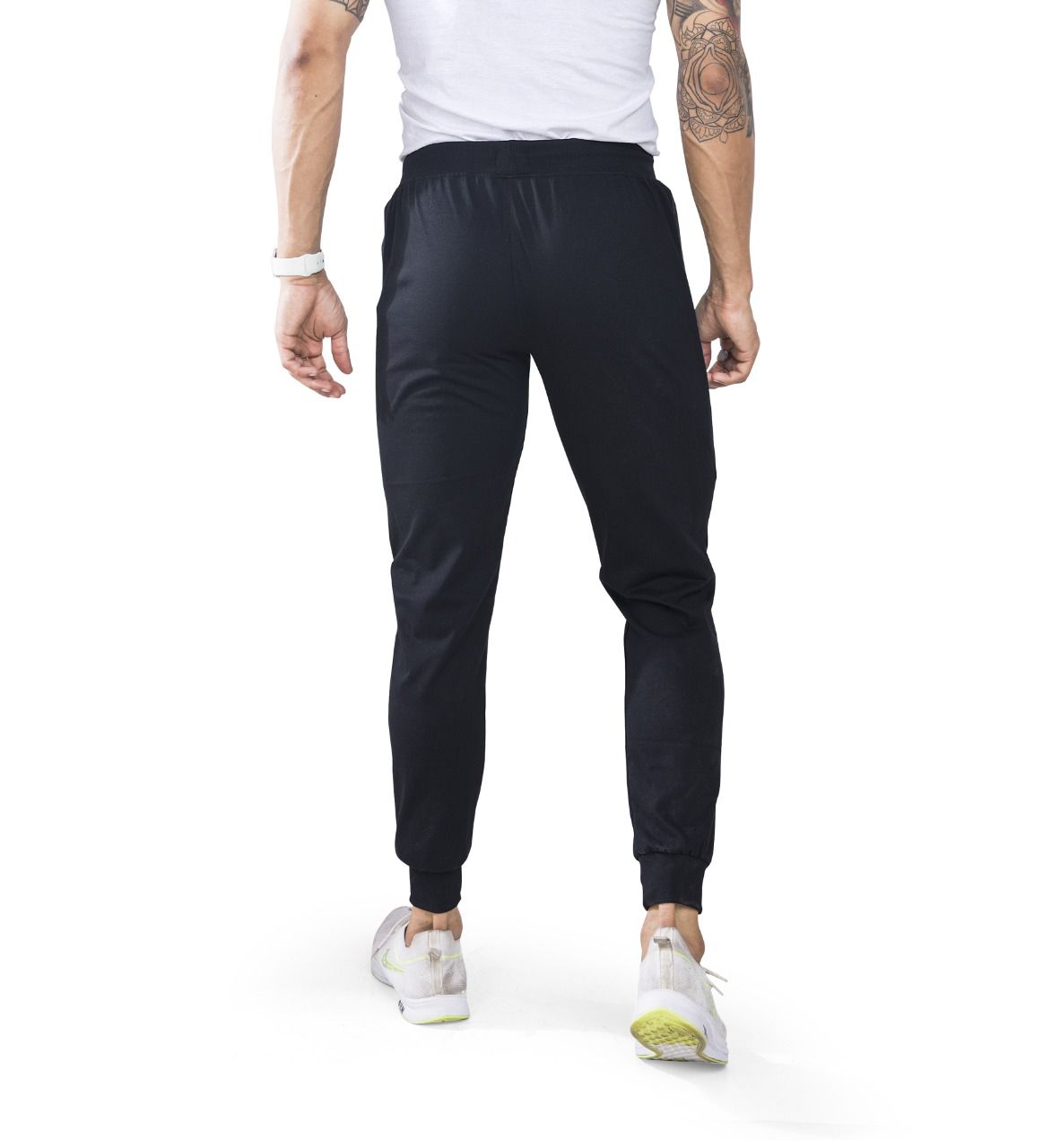 Premium Black Joggers With side pockets TK701