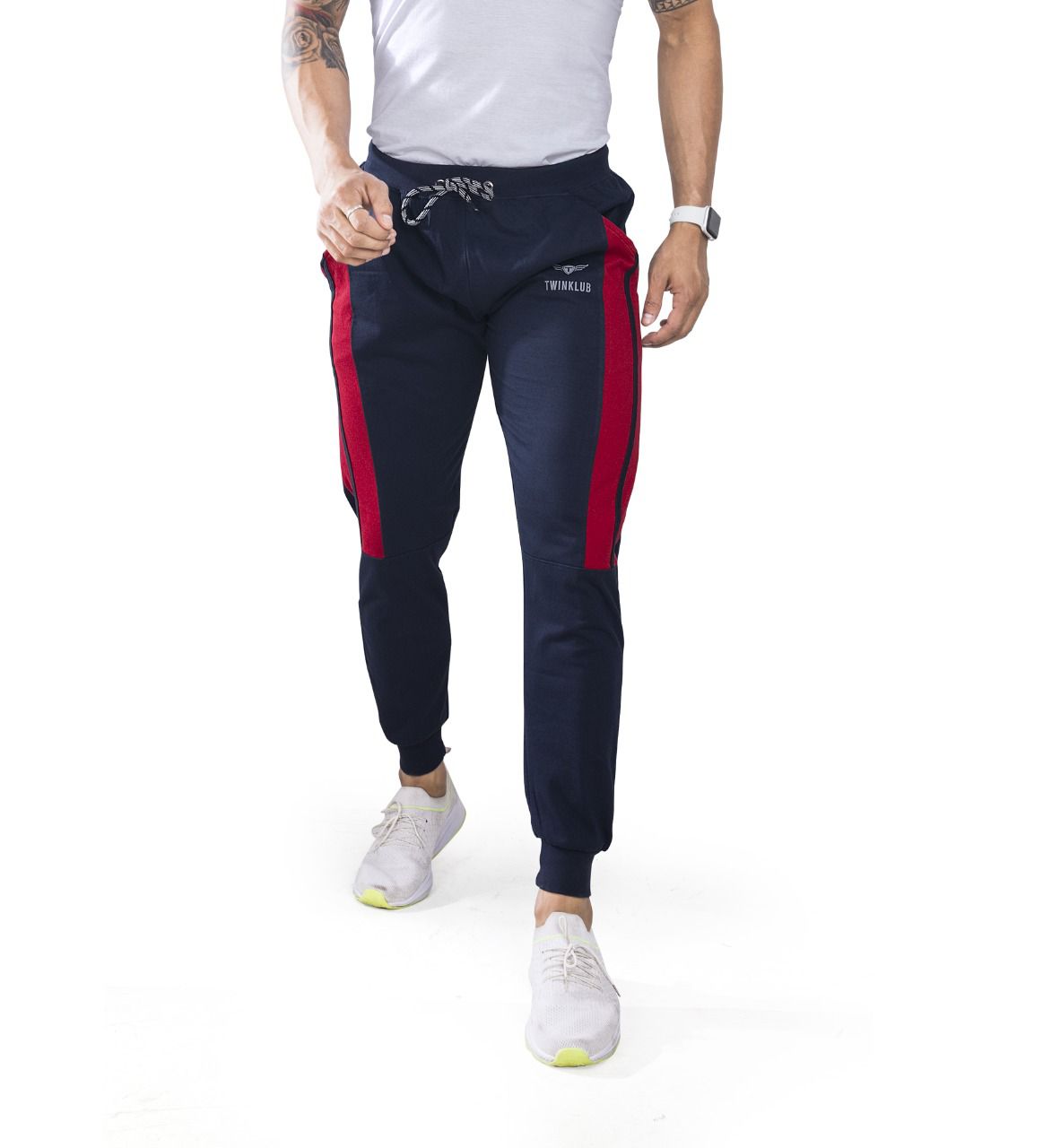 Premium Navy Joggers With side pockets TK701