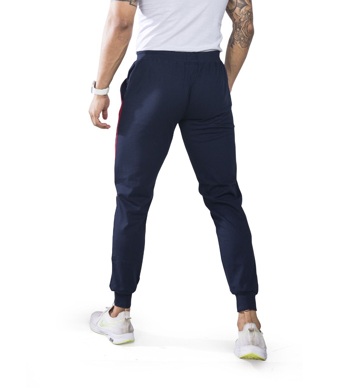 Premium Navy Joggers With side pockets TK701